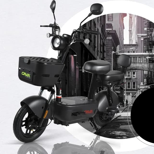 Bicicleta Bike Eletricas 800w 48v Lítio 75km Cavalletta C3 Preto